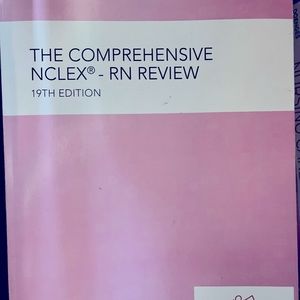 ATI Comprehensive NCLEX Prep Book. Minor wear